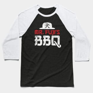 Mr. Fuji BBQ Baseball T-Shirt